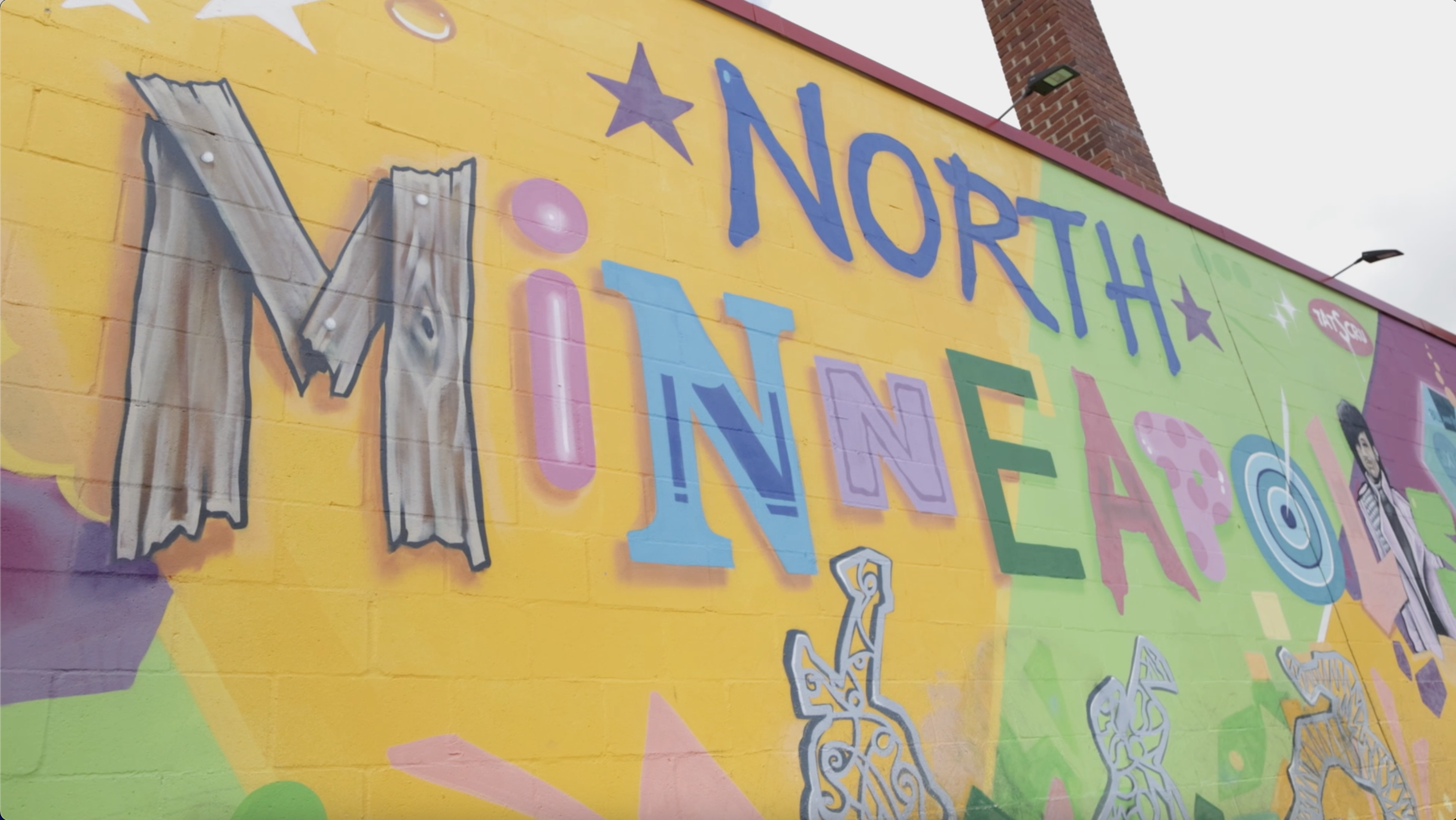 Mural in North Minneapolis