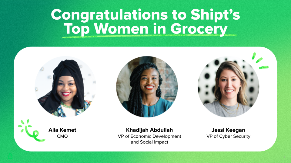 Shipt - Progressive Grocer Honors Three Inspiring Leaders from Shipt as