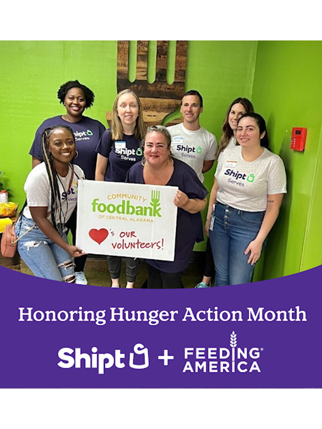 Shipt Shipt Proudly Partners with Feeding America® to Reduce Hunger